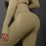 High Waisted Seamless Leggings
