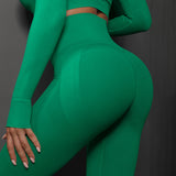 High Waisted Seamless Leggings