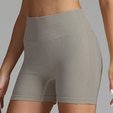 Semi Ribbed Seamless Shorts