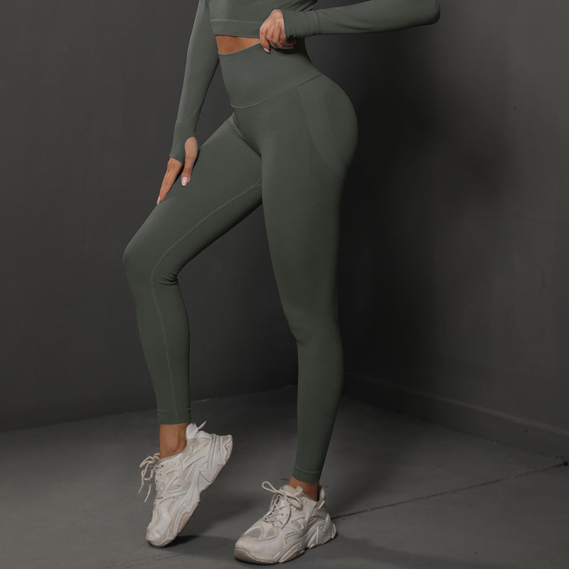 High Waisted Seamless Leggings
