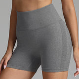 Semi Ribbed Seamless Shorts