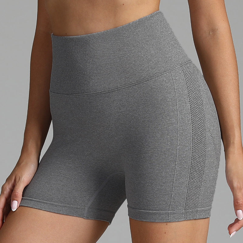 Semi Ribbed Seamless Shorts