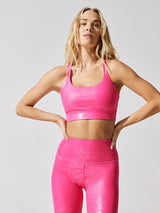 Zayda Wet Look Active Set