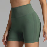 Semi Ribbed Seamless Shorts
