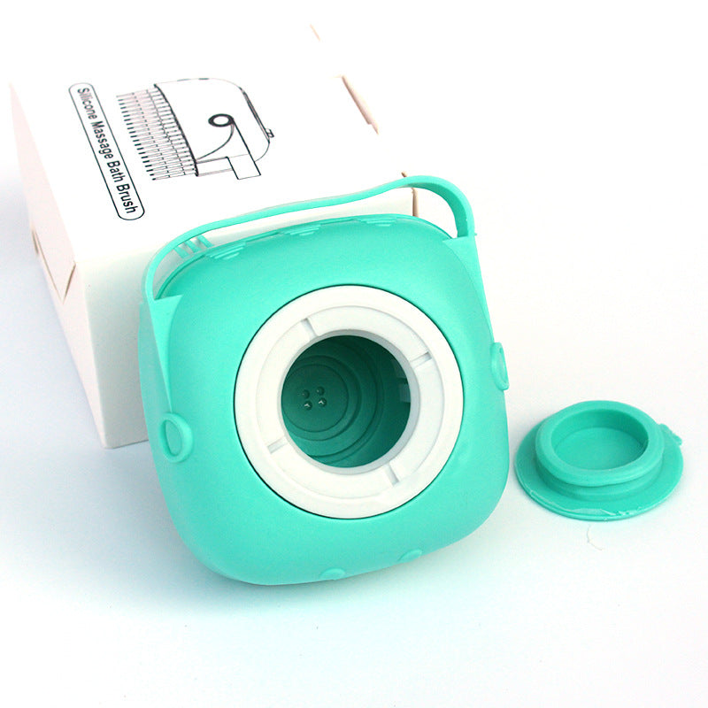 Shampoo Dispensing Dog Wash Brush