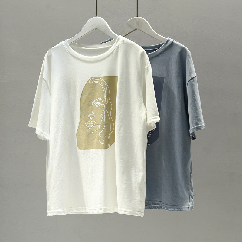 Emily Abstract Tee