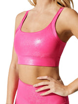 Zayda Wet Look Active Set