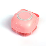 Shampoo Dispensing Dog Wash Brush