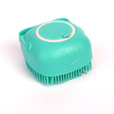 Shampoo Dispensing Dog Wash Brush