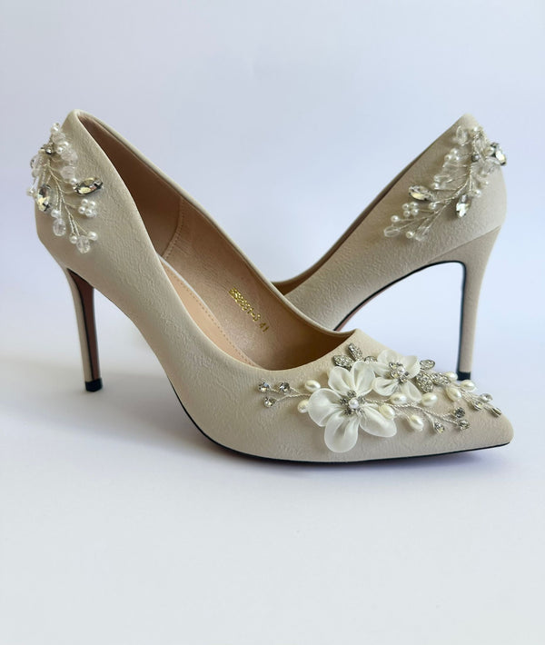 Lulu Bridal Heels