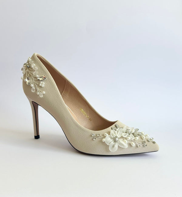 Lulu Bridal Heels