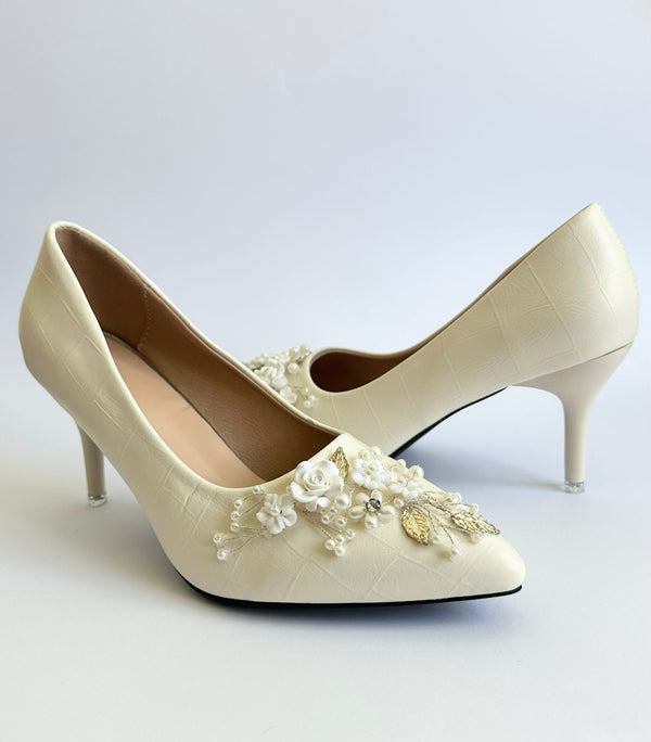 Gigi Bridal Heels