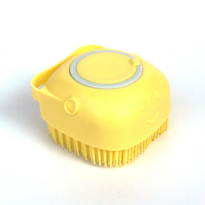 Shampoo Dispensing Dog Wash Brush