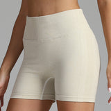 Semi Ribbed Seamless Shorts