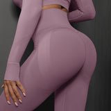 High Waisted Seamless Leggings