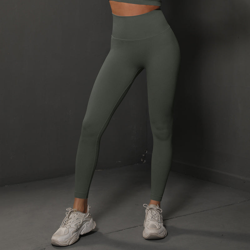 High Waisted Seamless Leggings