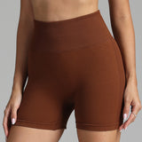 Semi Ribbed Seamless Shorts