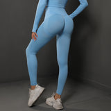 High Waisted Seamless Leggings