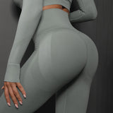 High Waisted Seamless Leggings