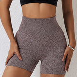 Semi Ribbed Seamless Shorts
