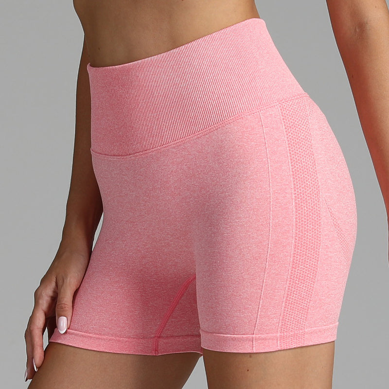 Semi Ribbed Seamless Shorts
