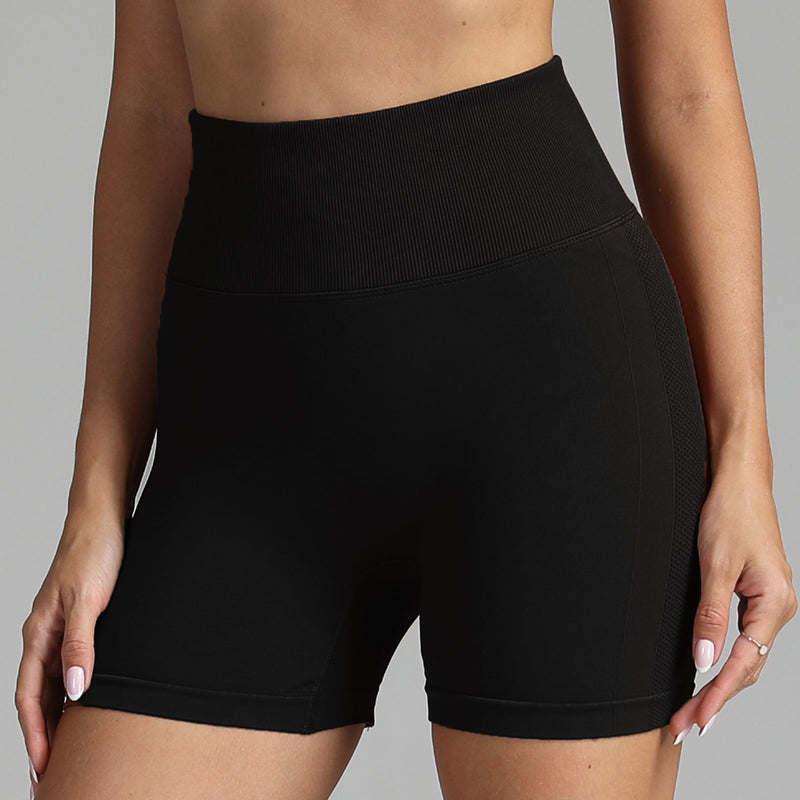 Semi Ribbed Seamless Shorts